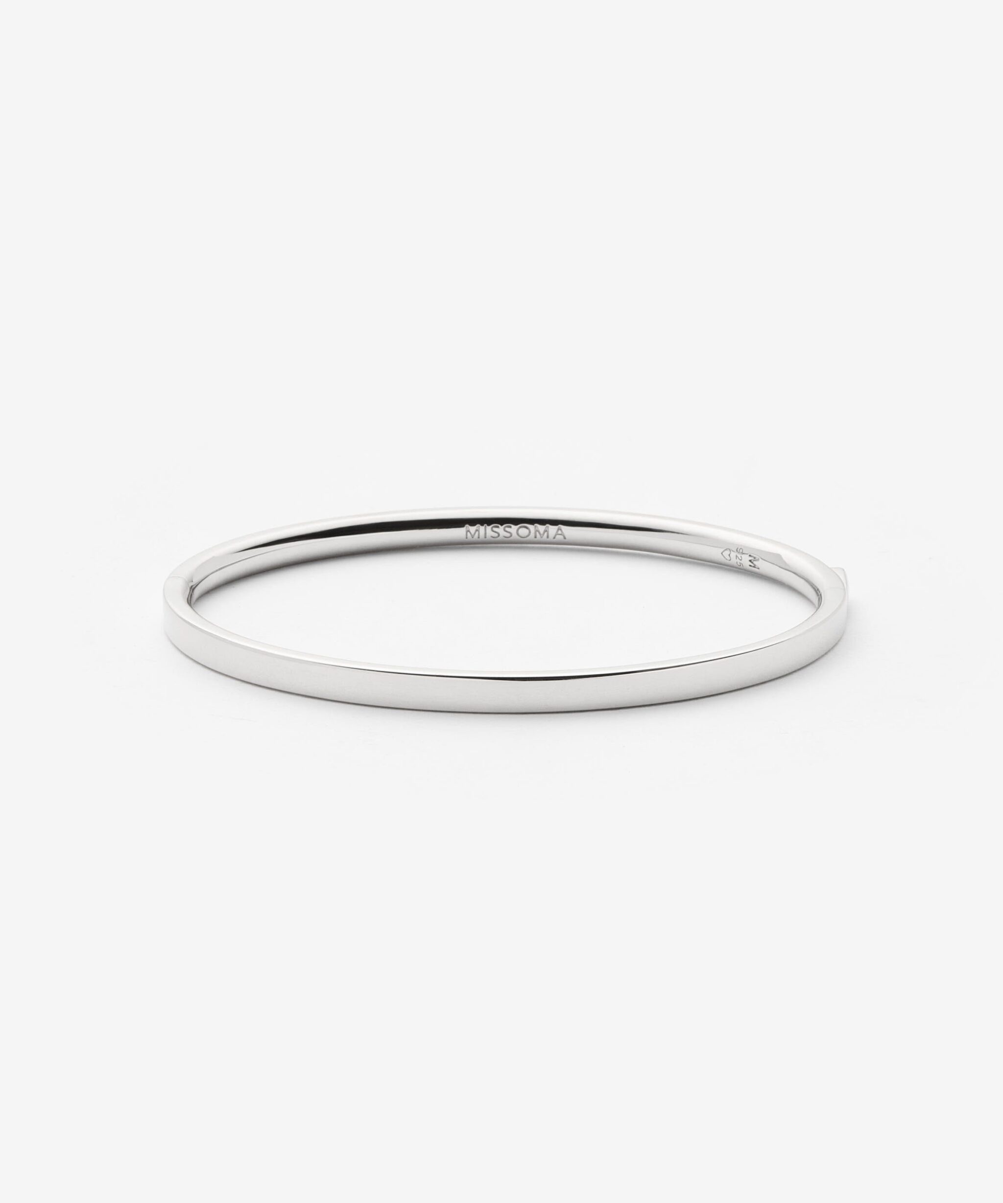 Classic Hinged Bangle | Sterling Silver