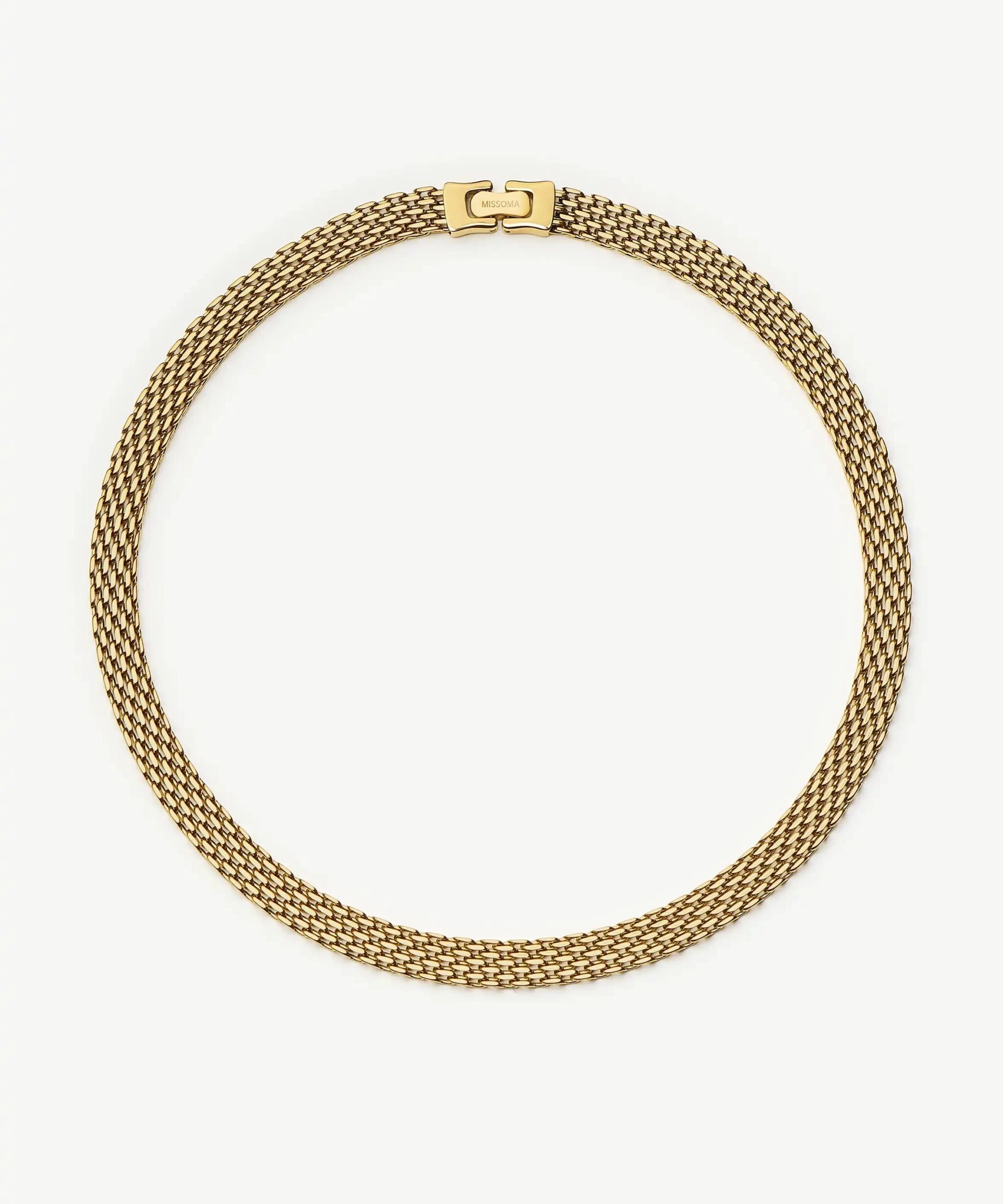 Heirloom Chain Choker Necklace | 18ct Gold Plated