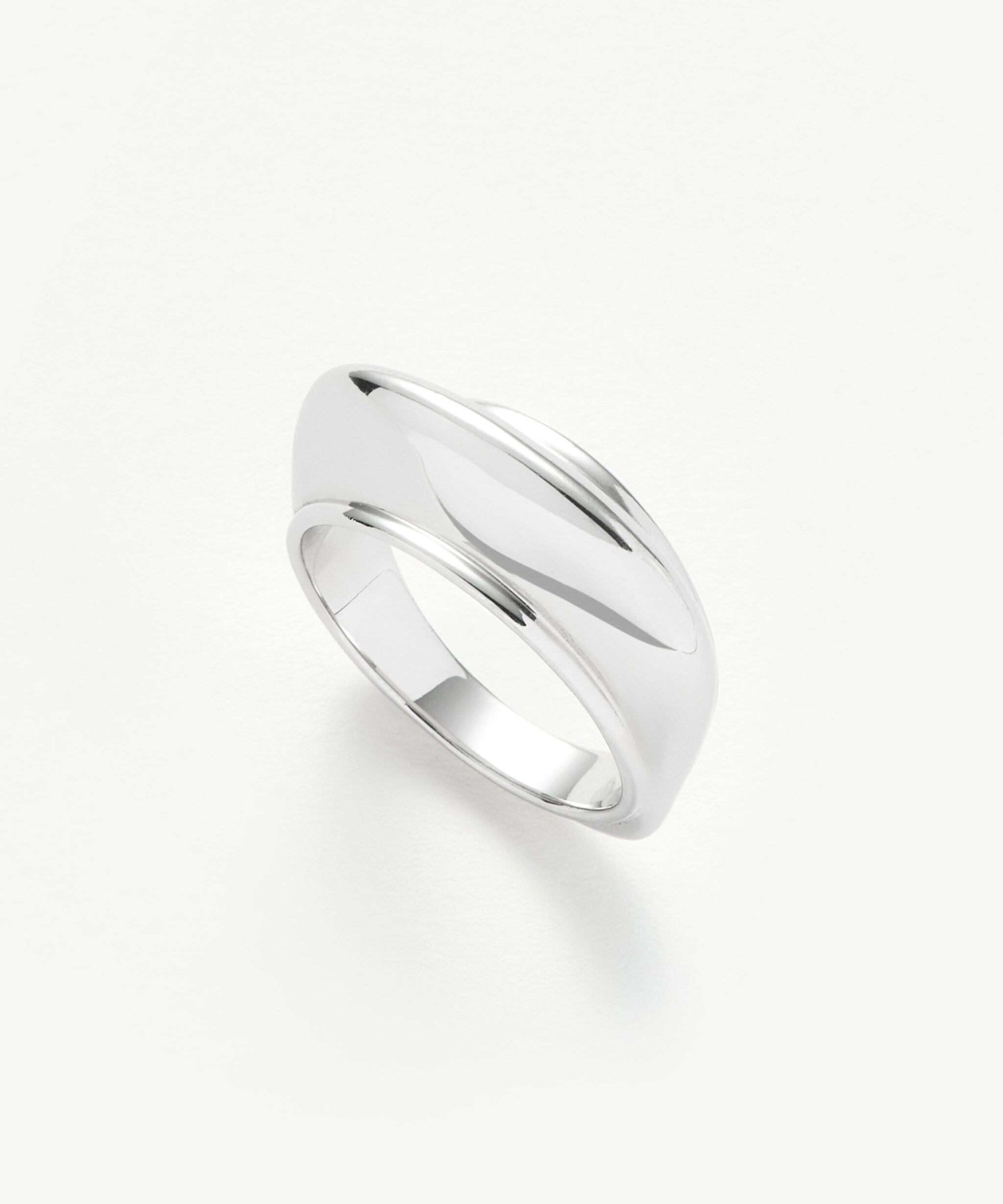 Hera Dome Stacking Ring | Sterling Silver