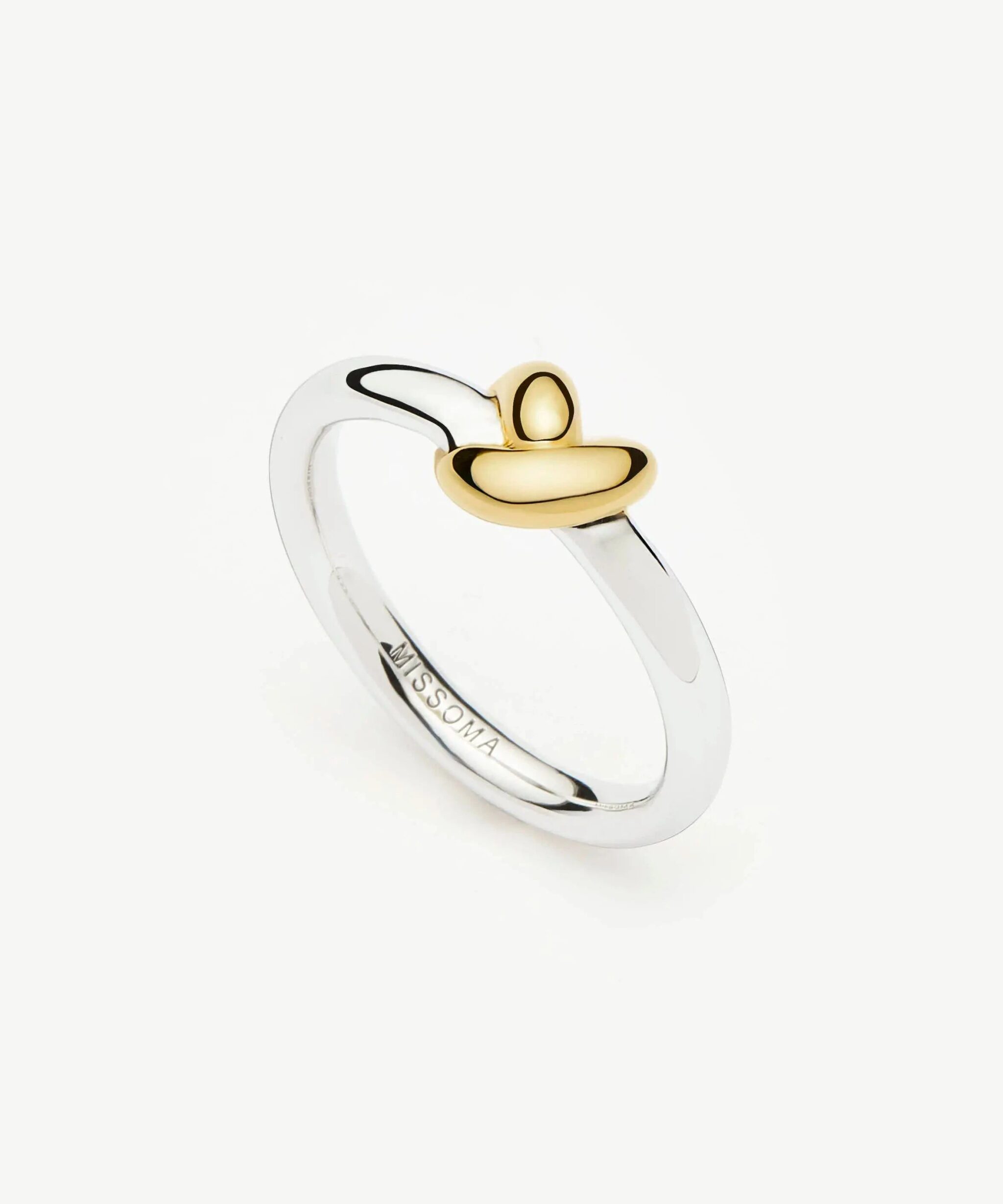 Lucy Williams Knot Stacking Ring | Mixed Metal