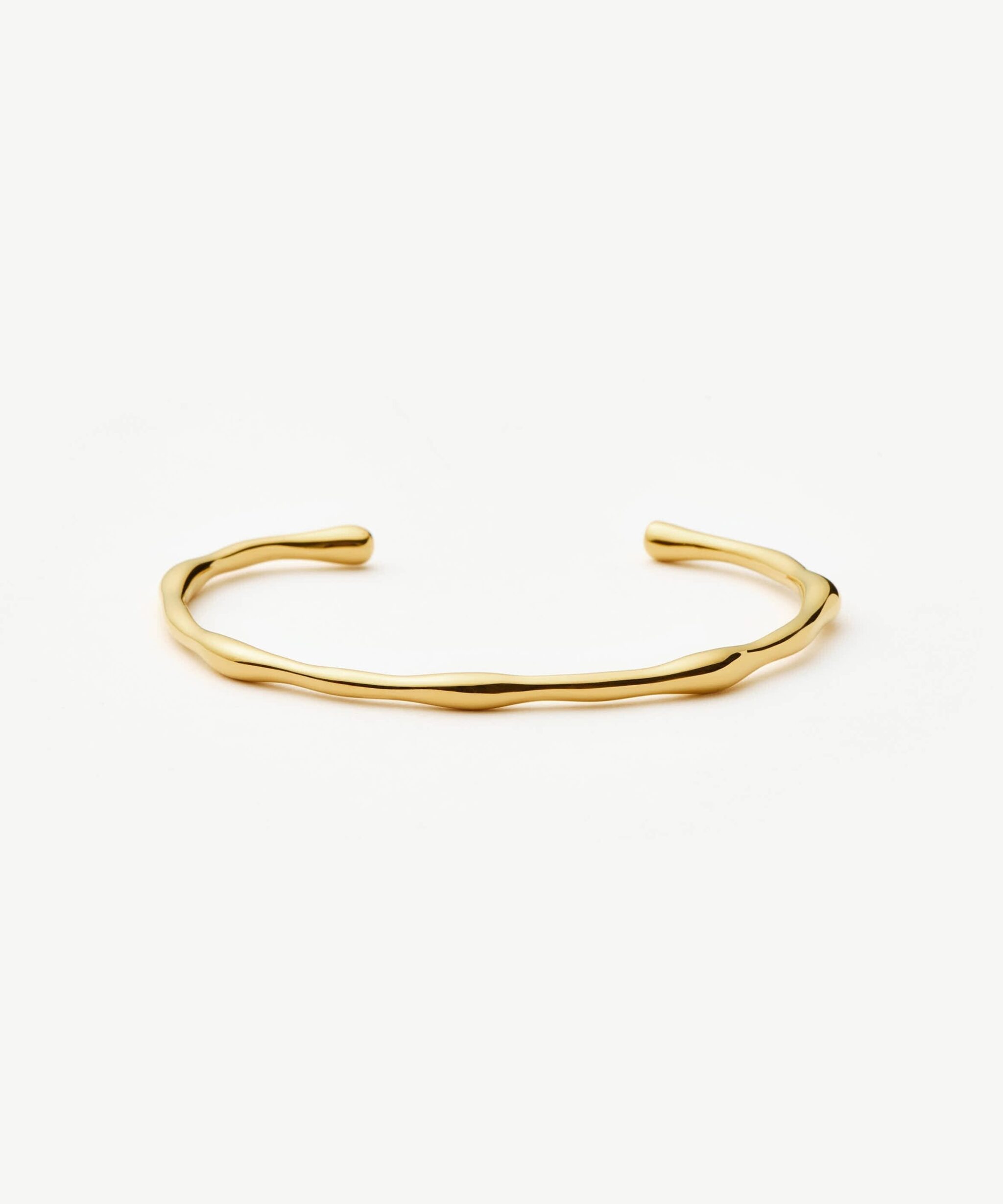 Molten Cuff Bracelet | 18ct Gold Plated