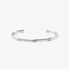 Molten Cuff Bracelet | Silver Plated