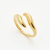 Savi Signature Open Ring | 18ct Gold Vermeil
