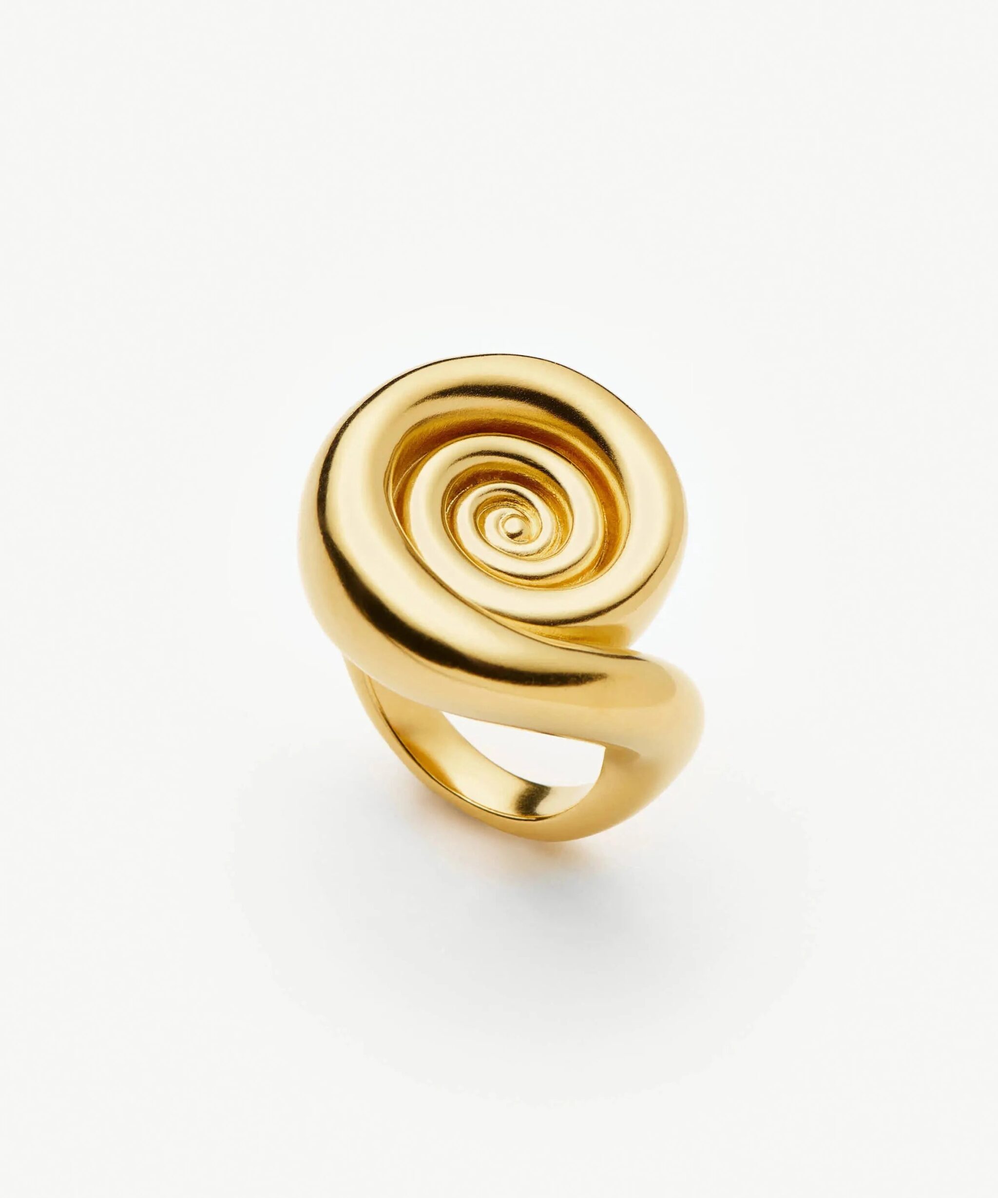 Spiral Statement Ring | 18ct Gold Plated