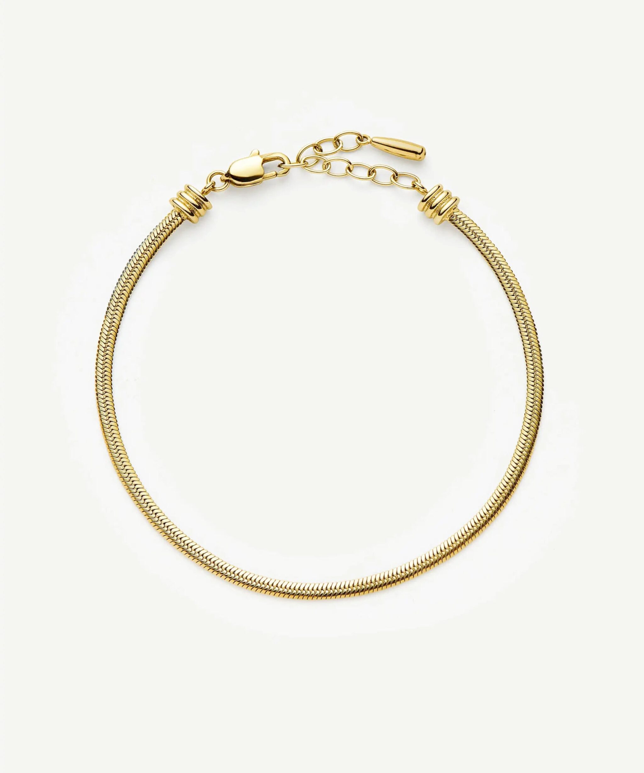 Thin Snake Chain Bracelet | 18ct Gold Plated