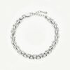 Timepiece Link Chain Bracelet | Platinum Plated