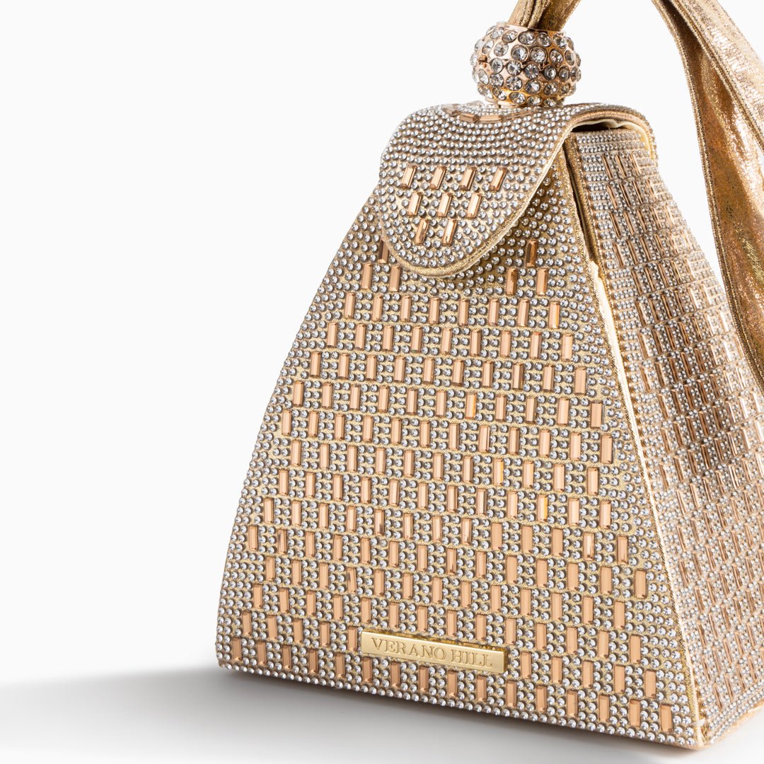 Alternative view of Crystal Pyramid Handbag